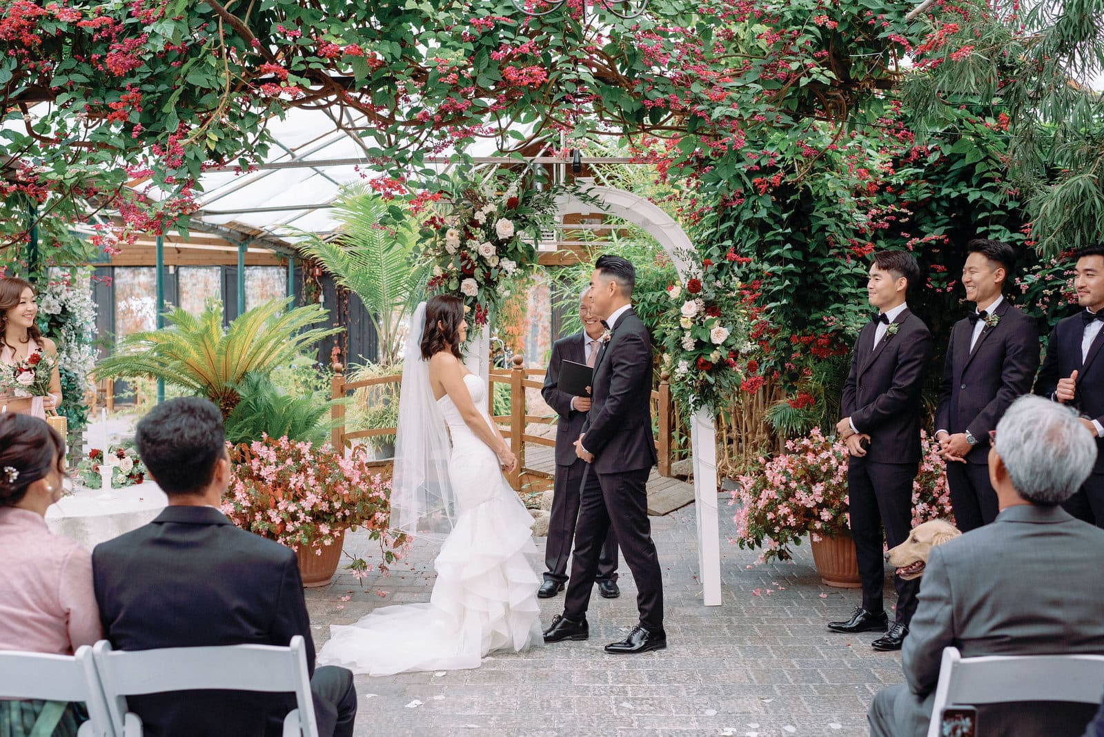 Wedding Photographers for Madison Greenhouse Banquet and Chapel